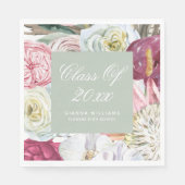 Klasse des Abschlusses Wasserfarben 2022 Serviette (Vorderseite)