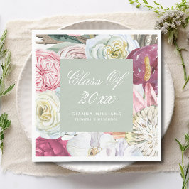 Klasse des Abschlusses Wasserfarben 2022 Serviette