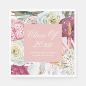 Klasse des Abschlusses Wasserfarben 2022 Serviette (Vorderseite)