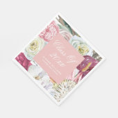 Klasse des Abschlusses Wasserfarben 2022 Serviette (Ecke)