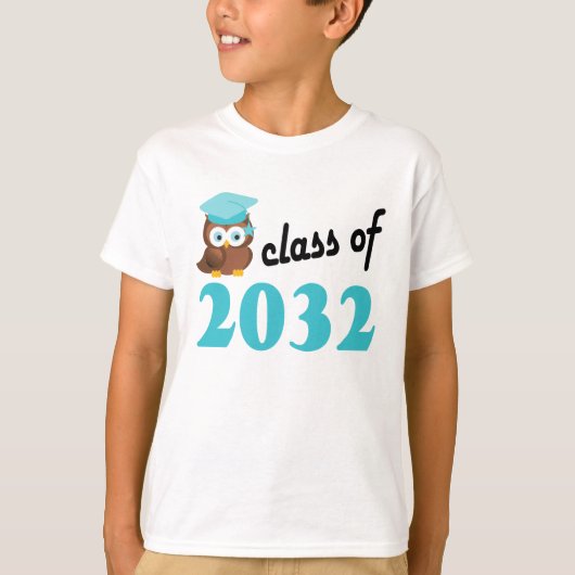 Klasse des Absolvent der Zukunft 2032 T-Shirt (Vorderseite)