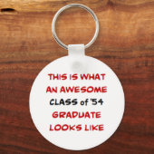 Klasse des Absolventen 1954, phantastischer Schlüs Schlüsselanhänger (Vorderseite)