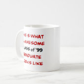Klasse des Absolventen 1999, phantastisch Kaffeetasse (Vorderseite Links)