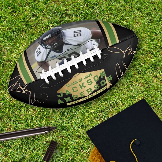 Klasse des Autogrammes 2025 Foto, Schwarzes Gold Football