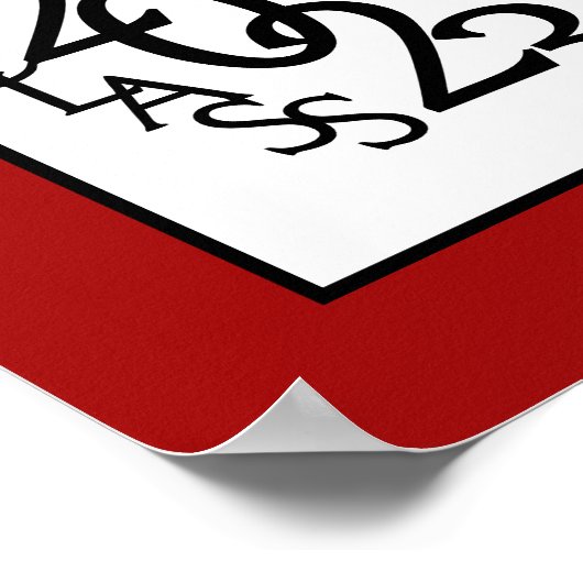 Klasse des Autograph Keepake Poster-Abschlusses 20 Poster (Ecke)