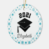 Klasse des benutzerdefinierten Abschluss-Geschenks Keramik Ornament (Links)