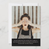 Klasse des benutzerdefinierten Abschlusses für Fot Ankündigung (Rückseite)