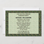 Klasse des benutzerdefinierten Party für Foto-Camo Einladung (Rückseite)