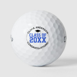 Klasse des Blue-Abschluss-Geschenks 2025 Golfball