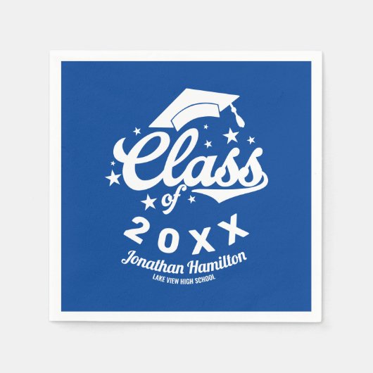 Klasse des Blue Grad Party 2021 Serviette (Vorderseite)