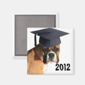 Klasse des Boxer-Graduiertenmagnet 2012 Magnet (Vorderseite/Rückseite)