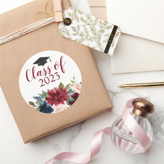 Klasse des braunen Wassers Runder Aufkleber (Schenken)