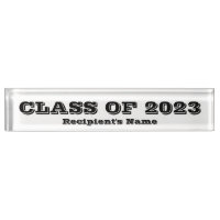 Klasse des Clear Black Paperweight 2023 von Janz