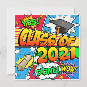 Klasse des Comic 2021 Einladung