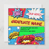 Klasse des Comic 2023 Einladung (Rückseite)