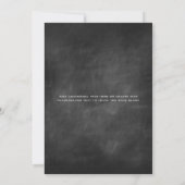 Klasse des einfachen Chalkboard-Abschlusses Ankündigung (Rückseite)