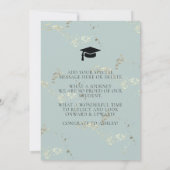 Klasse des Foto-Overlay-Graduate 2024 Ankündigung (Rückseite)