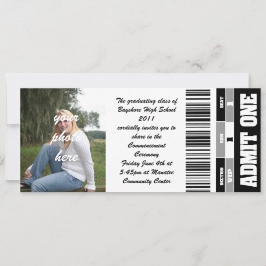 Klasse des Fotos 2011 Einladung (Vorderseite)