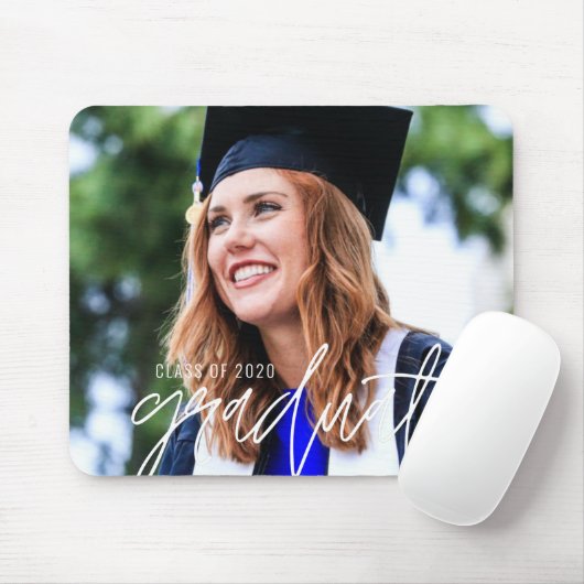 Klasse des Fotos 2020 Abschluss Mousepad (Mit Mouse)