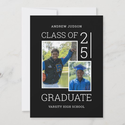 Klasse des Fotos Bio Black & White Open House 2024 Einladung (Vorderseite)