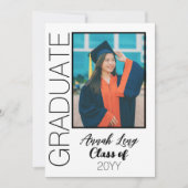 Klasse des Fotos Einladung (Vorderseite)