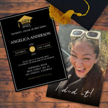 Klasse des Fotos "I done it" 2025