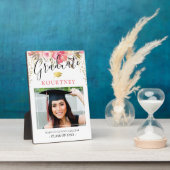 Klasse des Fotos mit Blumenabschluss 2025 Fotoplatte (Seite)