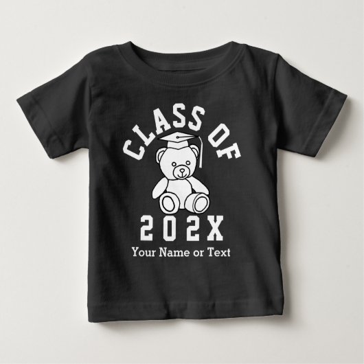 Klasse des Geschlossen Bären 20XX Baby T-shirt (Vorderseite)