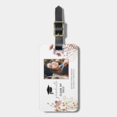 Klasse des Graduate-Fotos 2023 Wildblume Gepäckanhänger (Vorderseite vertikal)