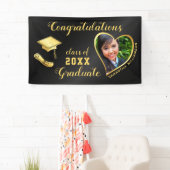 Klasse des Grand Foto Black and Gold Abschlüsse 20 Banner (Insitu)