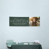 Klasse des grünen Abschluss-Fotos für Hochschulabs Banner (Messeveranstaltung)