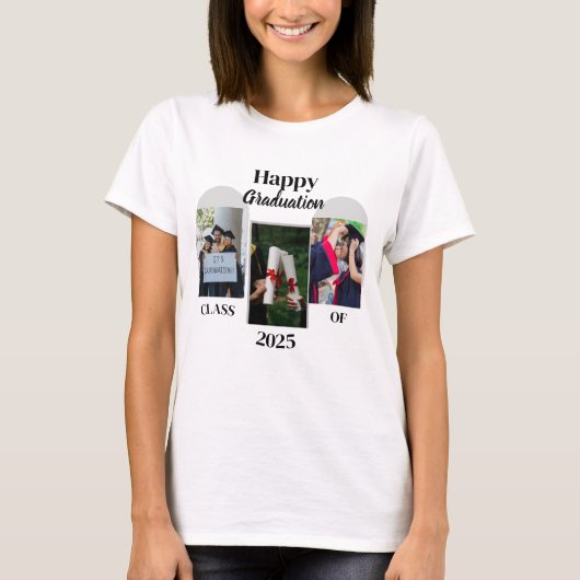 Klasse des Hemds 2025Abschluss T-Shirt (Vorderseite)