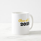 Klasse des Jahres 2025 Abschluss Kaffeetasse (VorderseiteRechts)