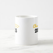 Klasse des Jahres 2025 Abschluss Kaffeetasse (Mittel)