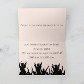 Klasse des Jahres der Einladung von Abschlüssen (Innenseite)