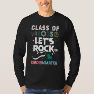 Klasse des Kindergartens 2035 Rock Kindergarten T-Shirt