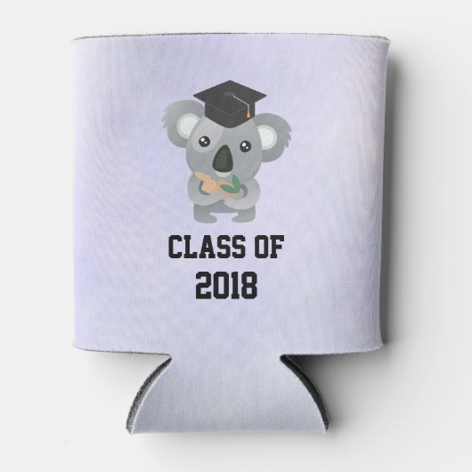 Klasse des Koala-Bären in einer Graduierungsstufe Dosenkühler (Vorderseite)