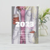 Klasse des Krankenpflegestudiums 2023 Einladung (Stehend Vorderseite)