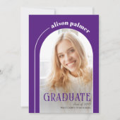 Klasse des lila Fotos der GRADUATE-Bauart 2025 Ankündigung (Vorderseite)