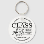 Klasse des Marching-Band-Schlüsselanhängers 2030 Schlüsselanhänger (Vorderseite)