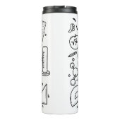 Klasse des Mathematikstudiums Abschluss 2023 Thermosbecher (Rückseite)