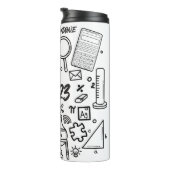 Klasse des Mathematikstudiums Abschluss 2023 Thermosbecher (Nach rechts gedreht)