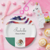 Klasse des mexikanischen Abschlusses 2023 Pappteller (Party)