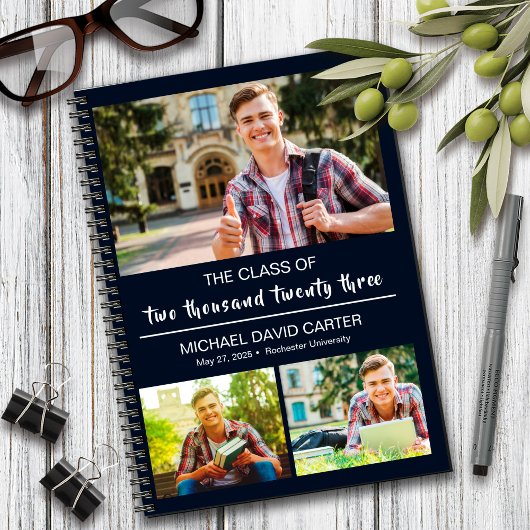 Klasse des Notebooks der Universität 2025 Notizblock