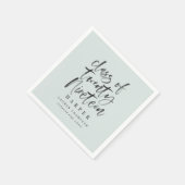 Klasse des Party mit Hochschulabschluss 2019 Serviette (Ecke)