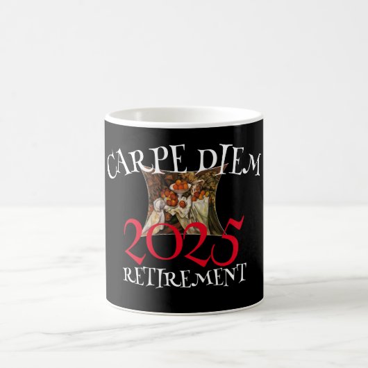 Klasse des Pensionskarpfen 2025 Kaffeetasse (Mittel)