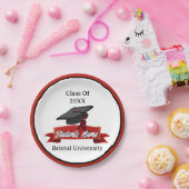 Klasse des Personalisierten Abschlusses 2023 Maroo Pappteller (Party)