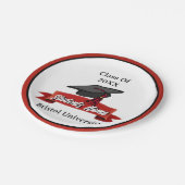 Klasse des Personalisierten Abschlusses 2023 Maroo Pappteller (Schrägansicht)