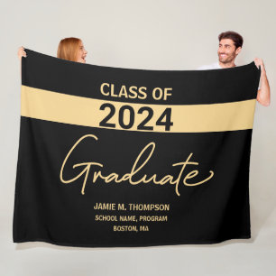 Klasse des Personalisierten Abschlusses 2024 Fleecedecke