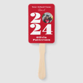 Klasse des Personalisierten Fotos 2024 Fächer (Vorderseite)